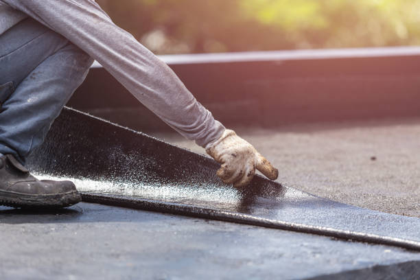 Professional Emergency Waterproofing technician working in Randolph, MN